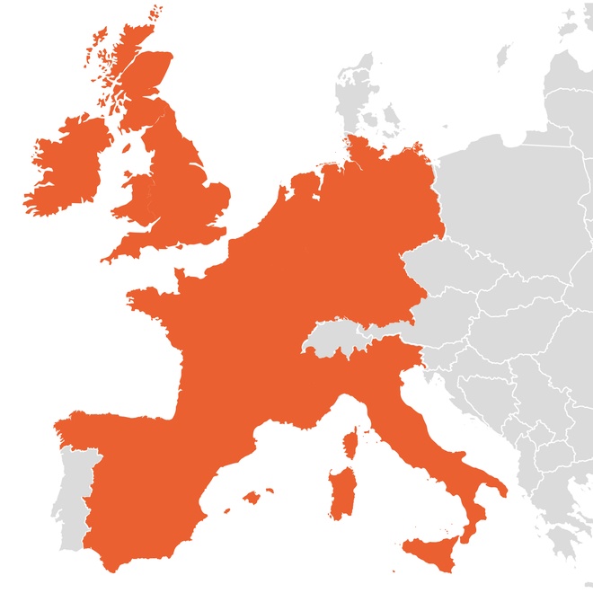 Grafik zur Veranschaulichung der obigen Daten