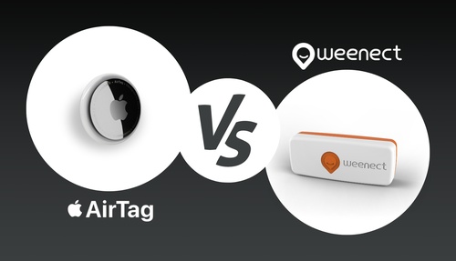 Comparison - GPS for dogs and cats - Weenect vs Airtag