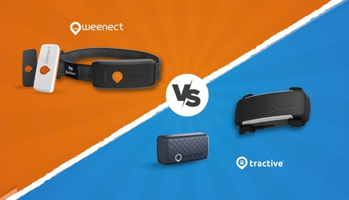 Comparison - GPS for dogs and cats - Weenect vs Tractive