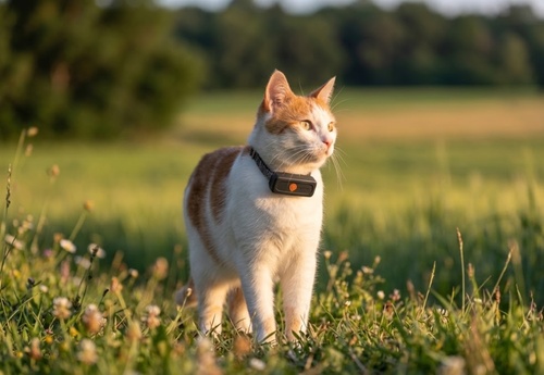 Mini GPS cat collar