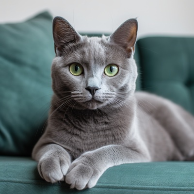 The Russian Blue: origin, temperament, health and price