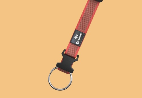 collier JK9 rouge
