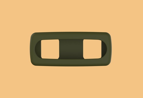 coque en silicone vert olive XS Cats