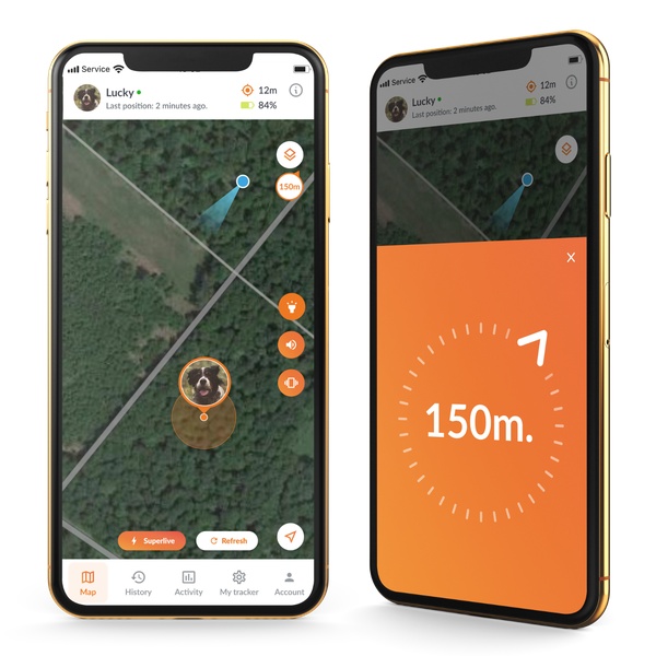 feature locate dogs hunt weenect-xs