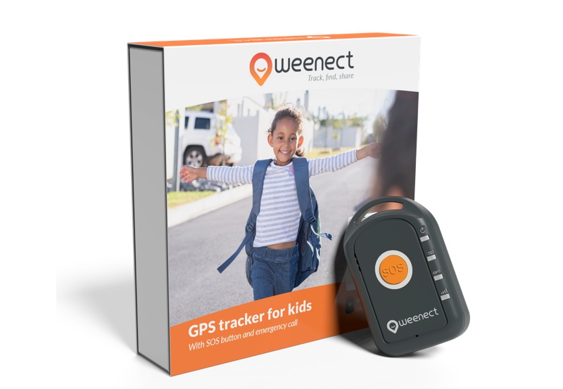 Weenect WTRACKER-Kid-FRNLDE Traceur GPS pour Enfant