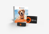 Pacchetto Weenect XS | Mini-localizzatore GPS per cani di piccola taglia - Nero | 1 anno di abbonamento incluso