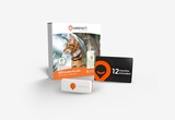 Paket Weenect XS | Mini GPS Tracker für Katzen - Weiß | 1-Jahres-Abo inklusive