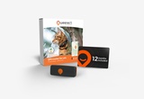 Pack Weenect XS | Mini Collier GPS pour chat - Noir | 1 an d'abonnement inclus