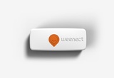 Mini GPS tracker for small dogs - Weenect XS - White