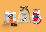 Kerstcadeau voor Honden - Zwart